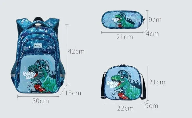 Kids Dinosaur School Bag Backpack