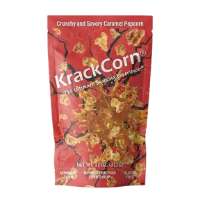 KrackCorn Caramel Flavored Popcorn (11 oz)