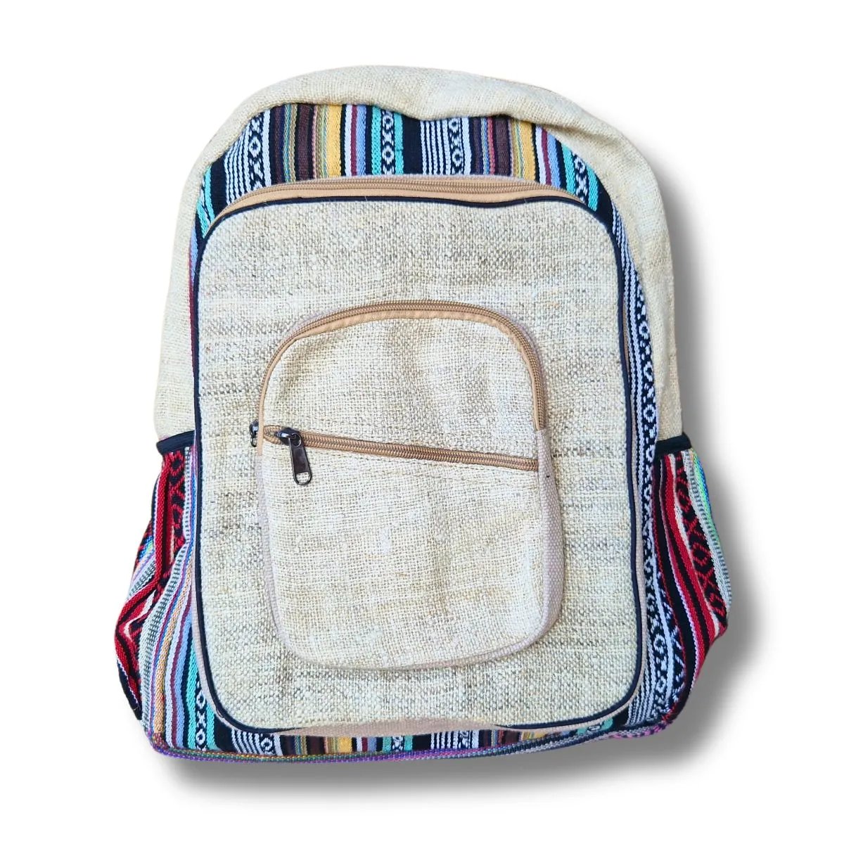 large hemp backpack