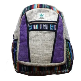 large hemp backpack