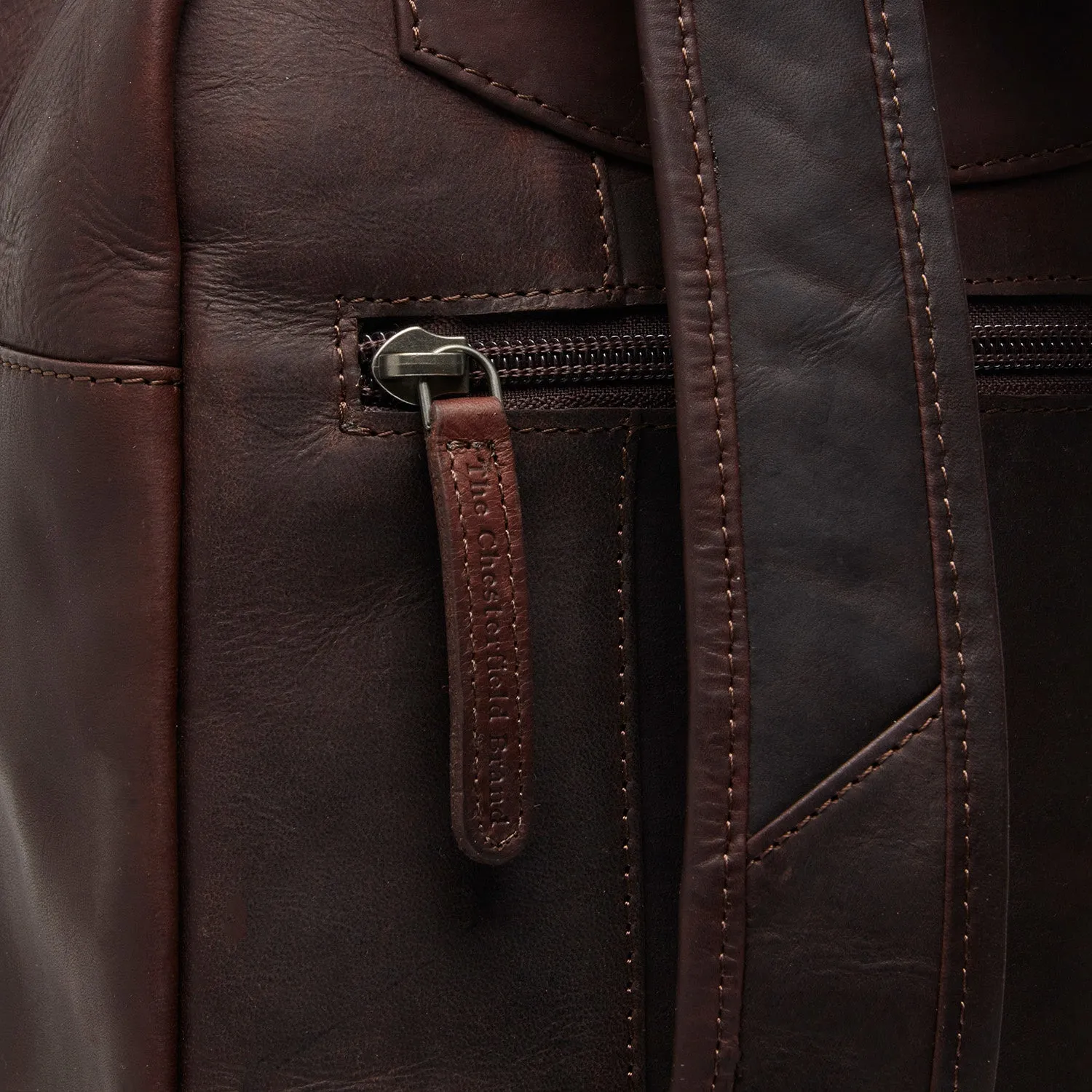 Leather Backpack Brown Bellary