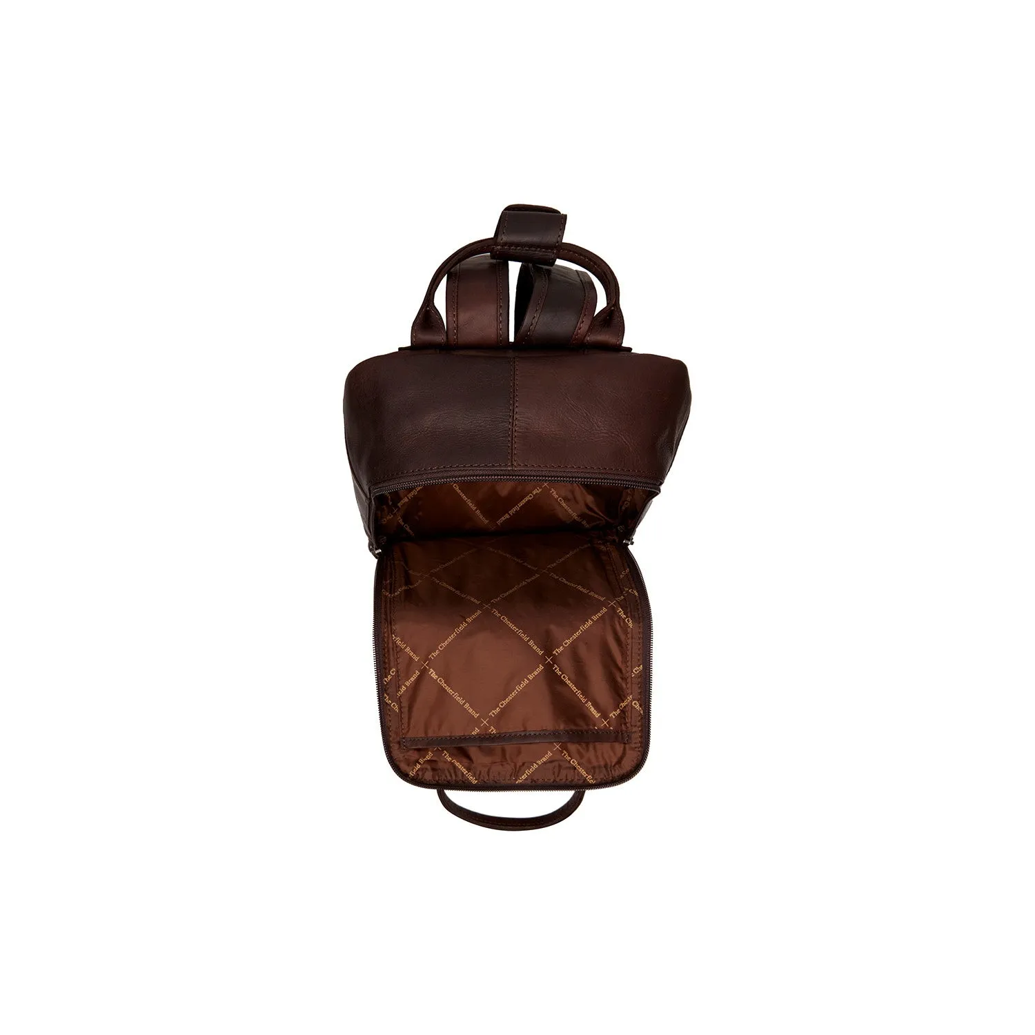 Leather Backpack Brown Bellary