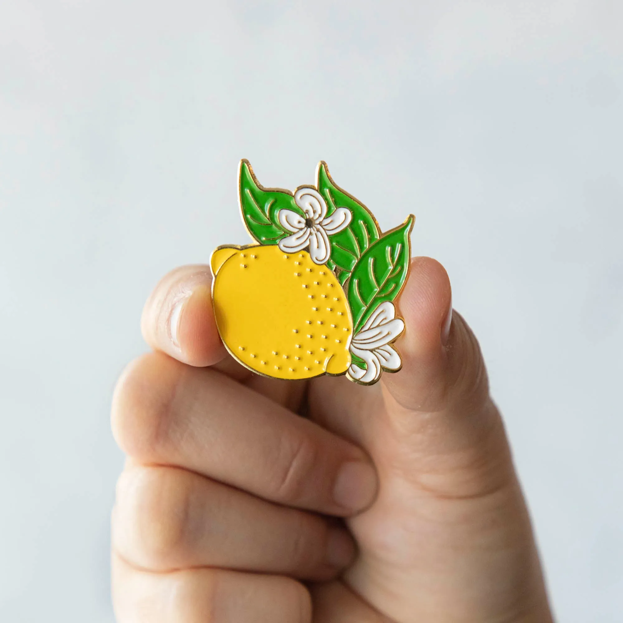 Lemon Enamel Pin