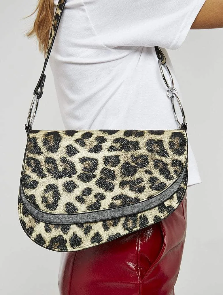 Leopard Ride Shoulder Bag