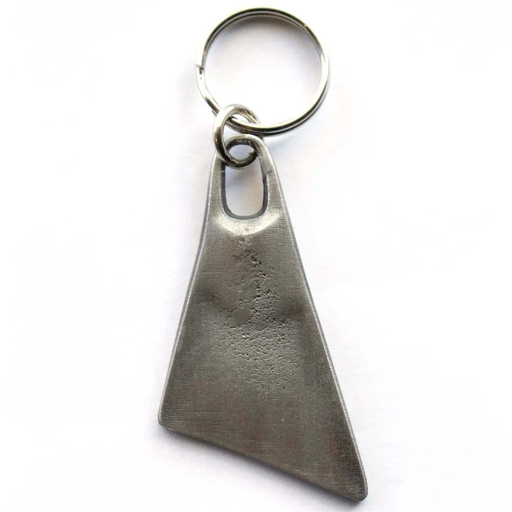 Limited Edition Fin Metal Keyring