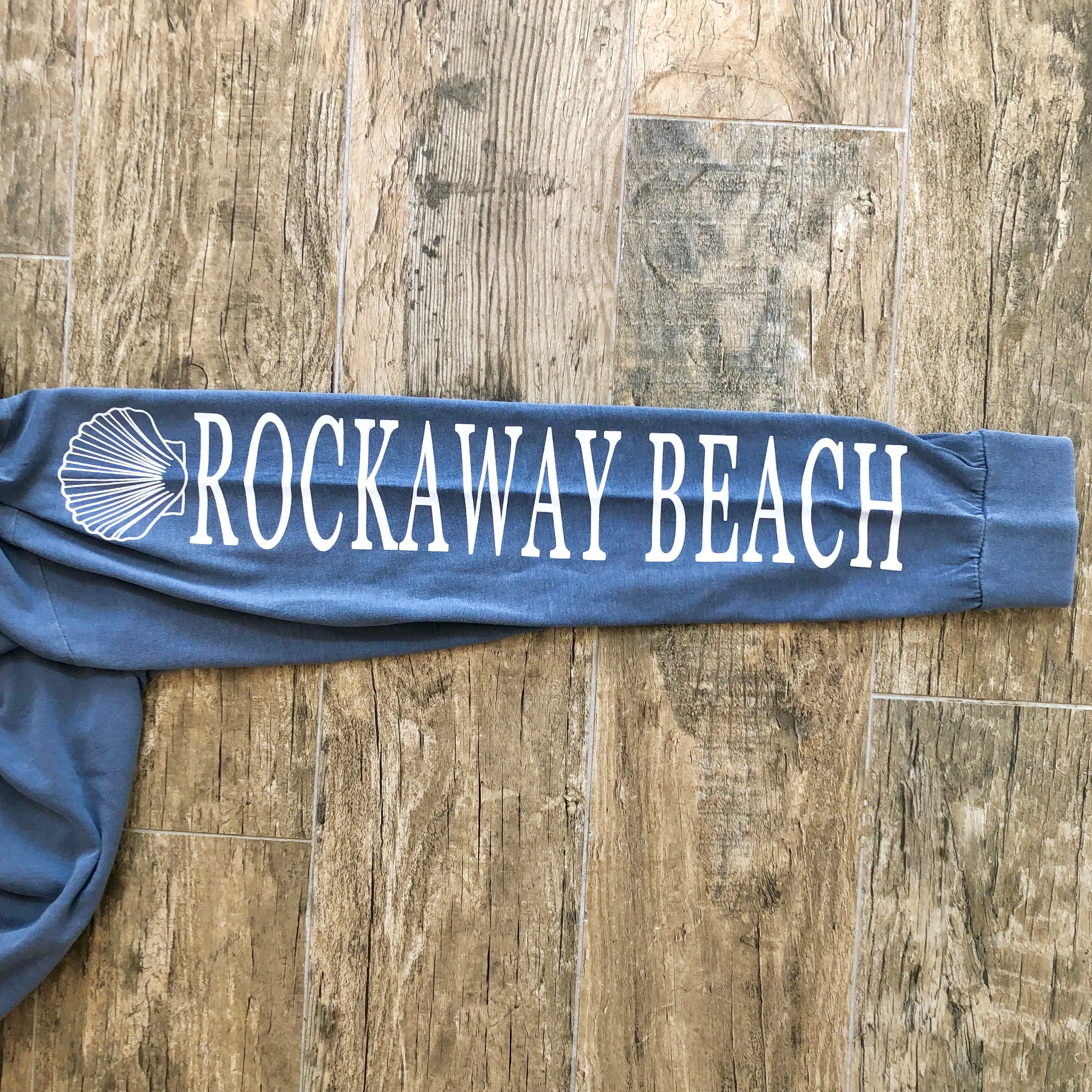 Long Sleeve Rockaway Tee - Denim