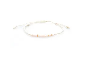 Lotus and Luna Lakey Braided Puka Bracelet