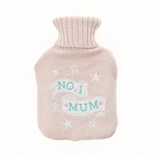 Love Life Hot Water Bottle - No. 1 Mum