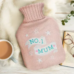 Love Life Hot Water Bottle - No. 1 Mum