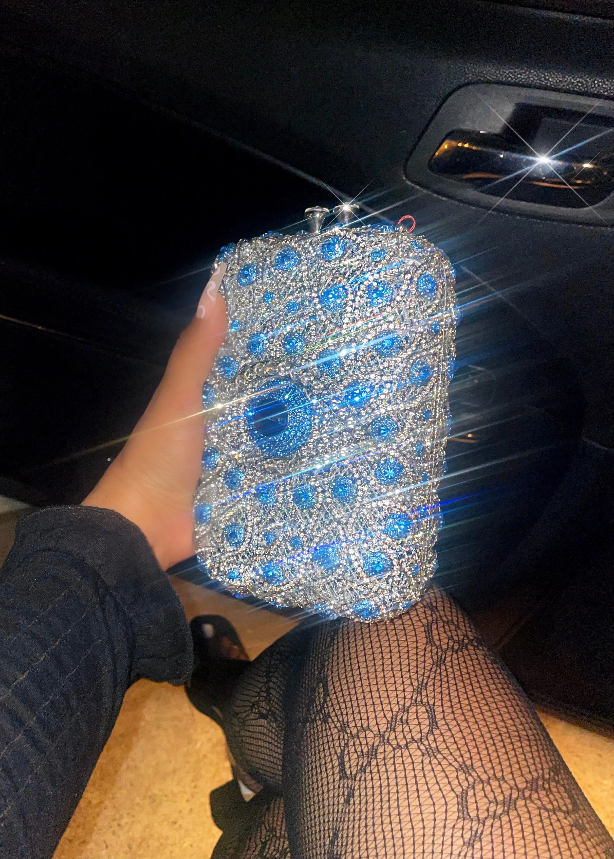 Luxury Energy Crystal Clutch