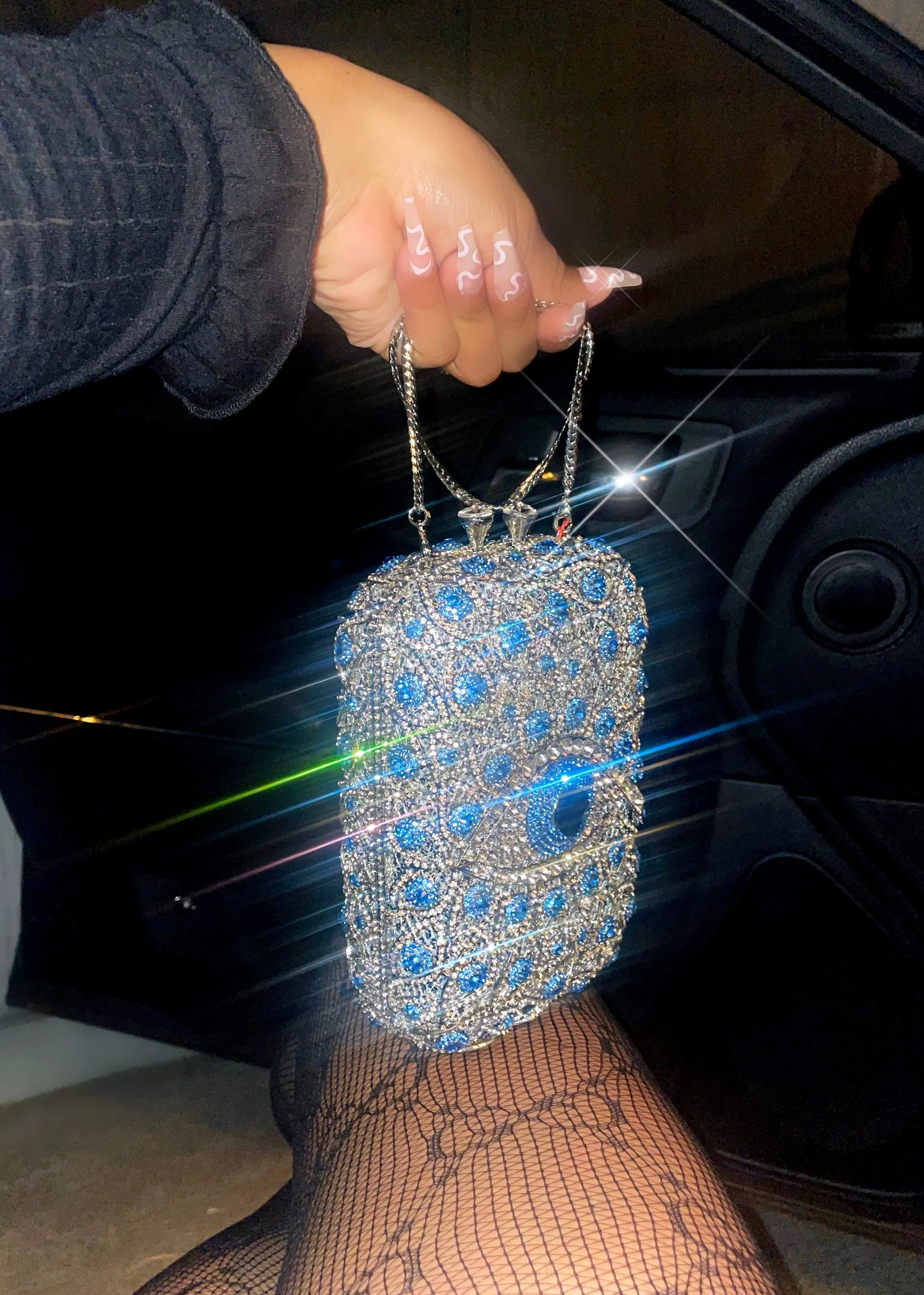 Luxury Energy Crystal Clutch