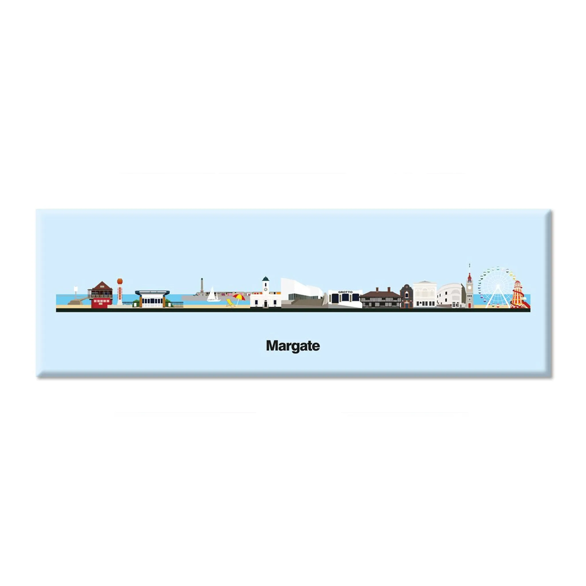 Margate Skyline Magnet