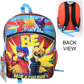 Miraculous Ladybug Backpack Large 16 inch Be Miraculous