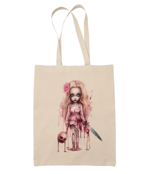 Murderous Gothic Barbie Tote Bag