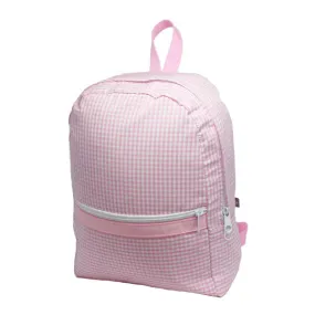 Oh Mint Pink Gingham Backpack