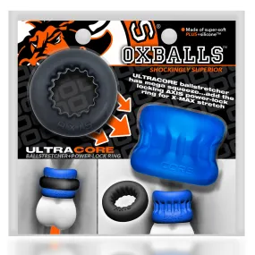 Oxballs UltraCore Ball Stretcher w/Axis Ring - Blue Ice