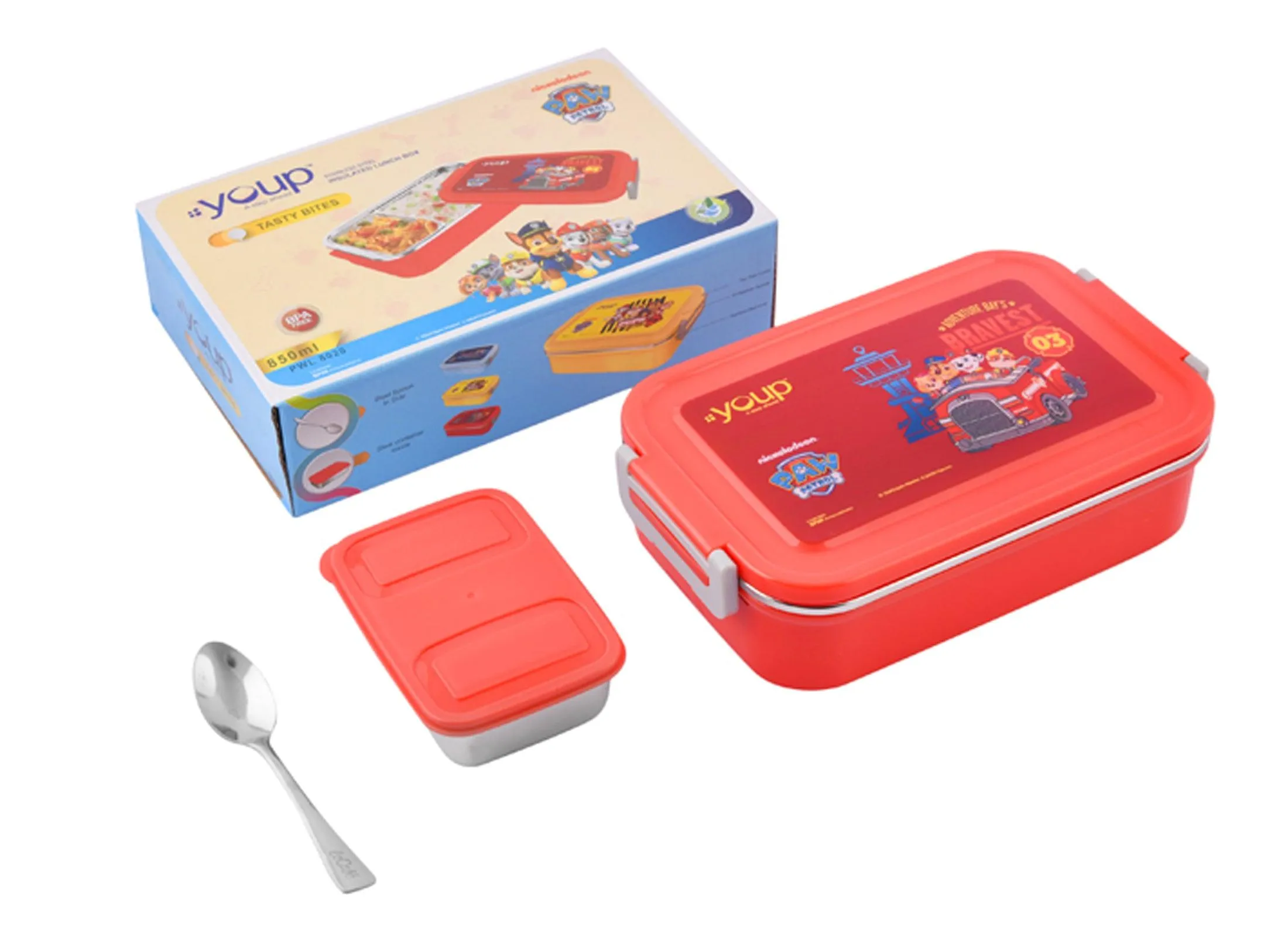 Paw Patrol kids lunch box TASTY BITES - 850 ml