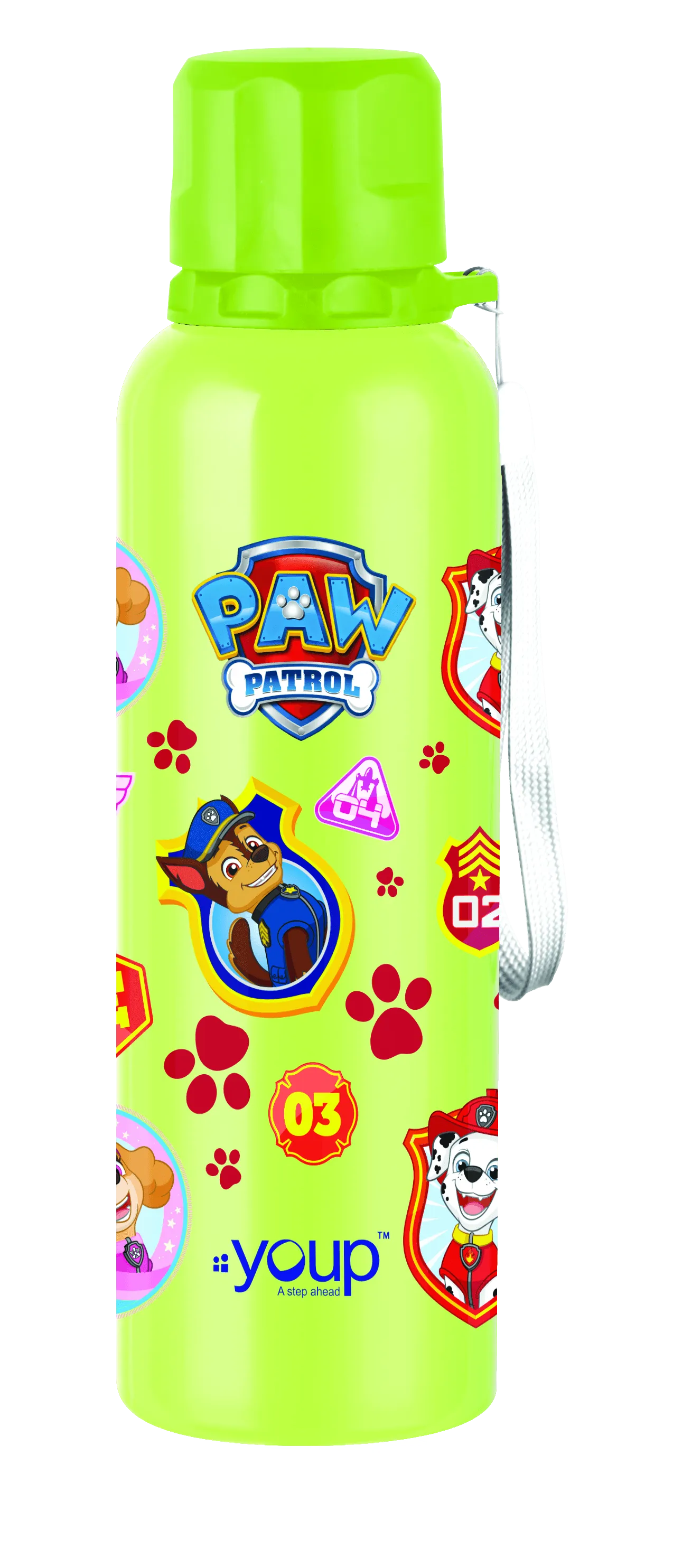 Paw Patrol kids water bottle CORAL - 750 ml Stainless steel