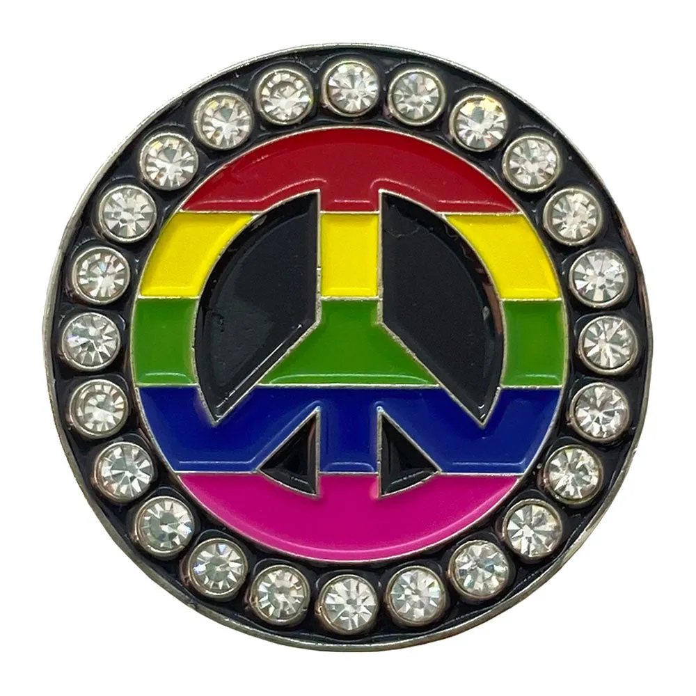 Peace Sign Golf Ball Marker Only