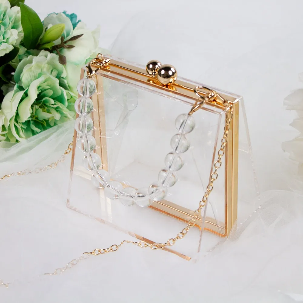 Personalized Bridal Shower Clutch Purse