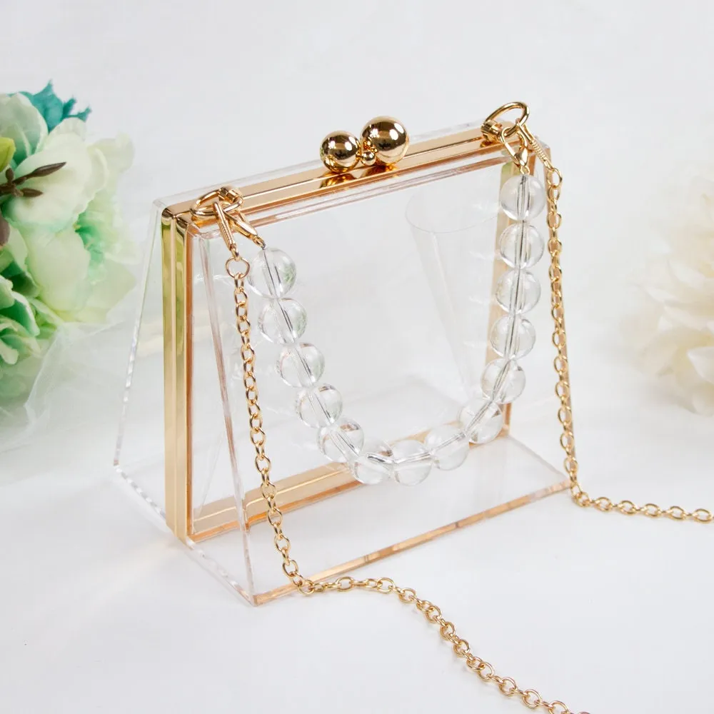 Personalized Bridal Shower Clutch Purse