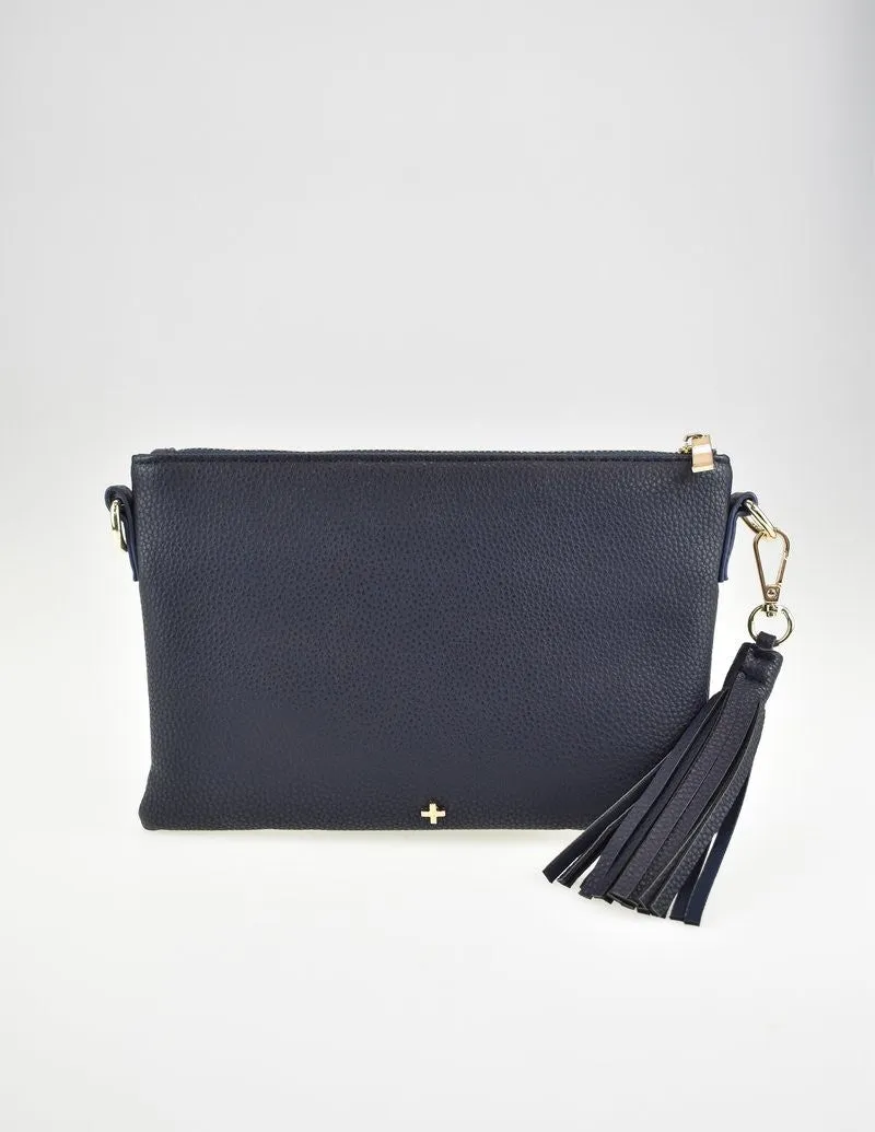 Peta   Jain Kourtney Crossbody Bag - Navy