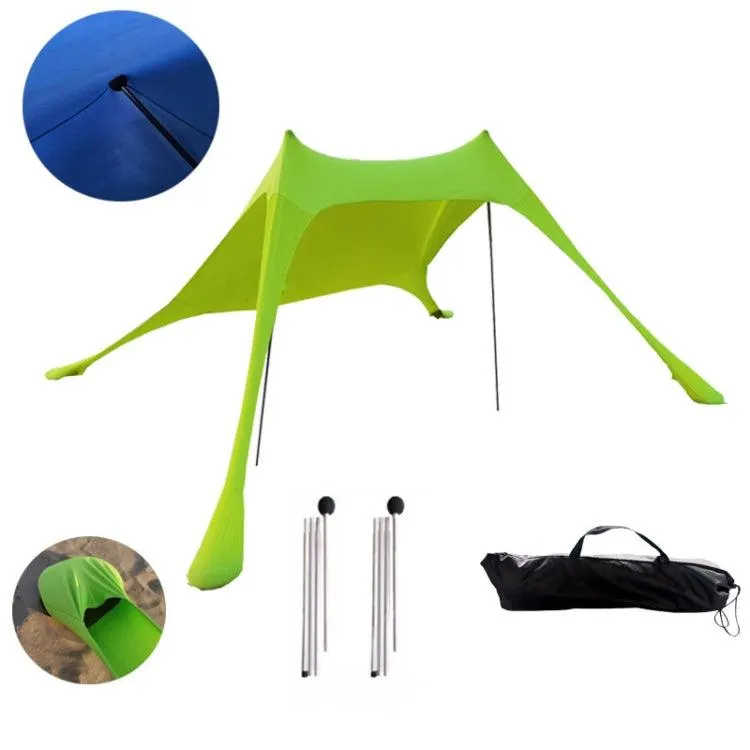 Portable Lycra Sunshade Tent for Outdoor Beach, Camping, and Fishing Activities