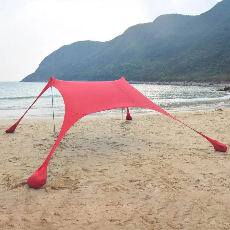 Portable Lycra Sunshade Tent for Outdoor Beach, Camping, and Fishing Activities