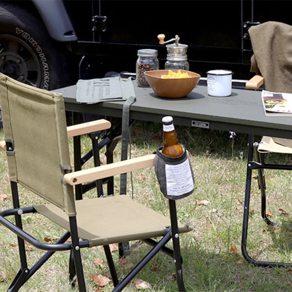 Post General Waxed Canvas Bottle Bag