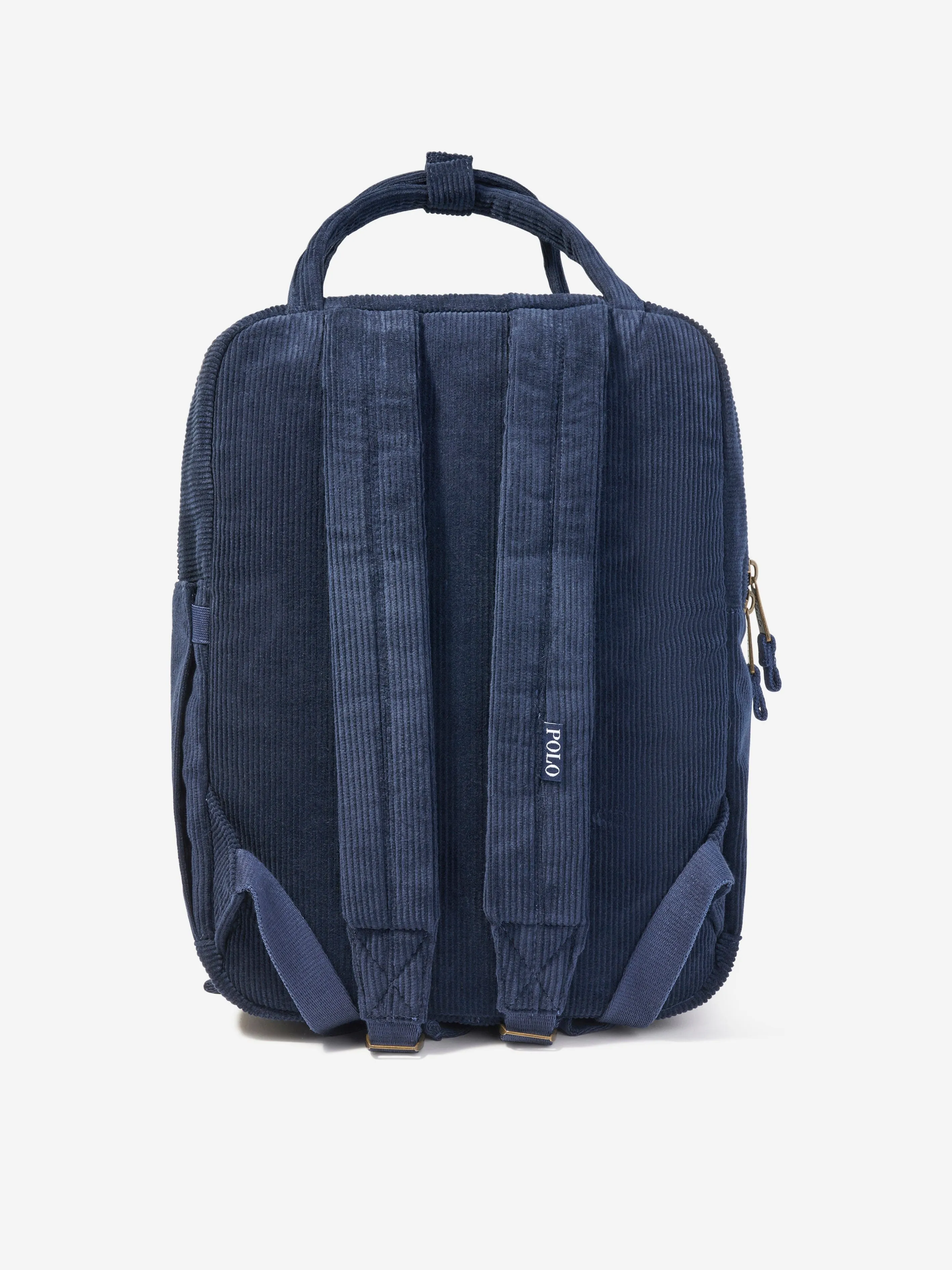 Ralph Lauren Kids Corduroy Backpack in Navy