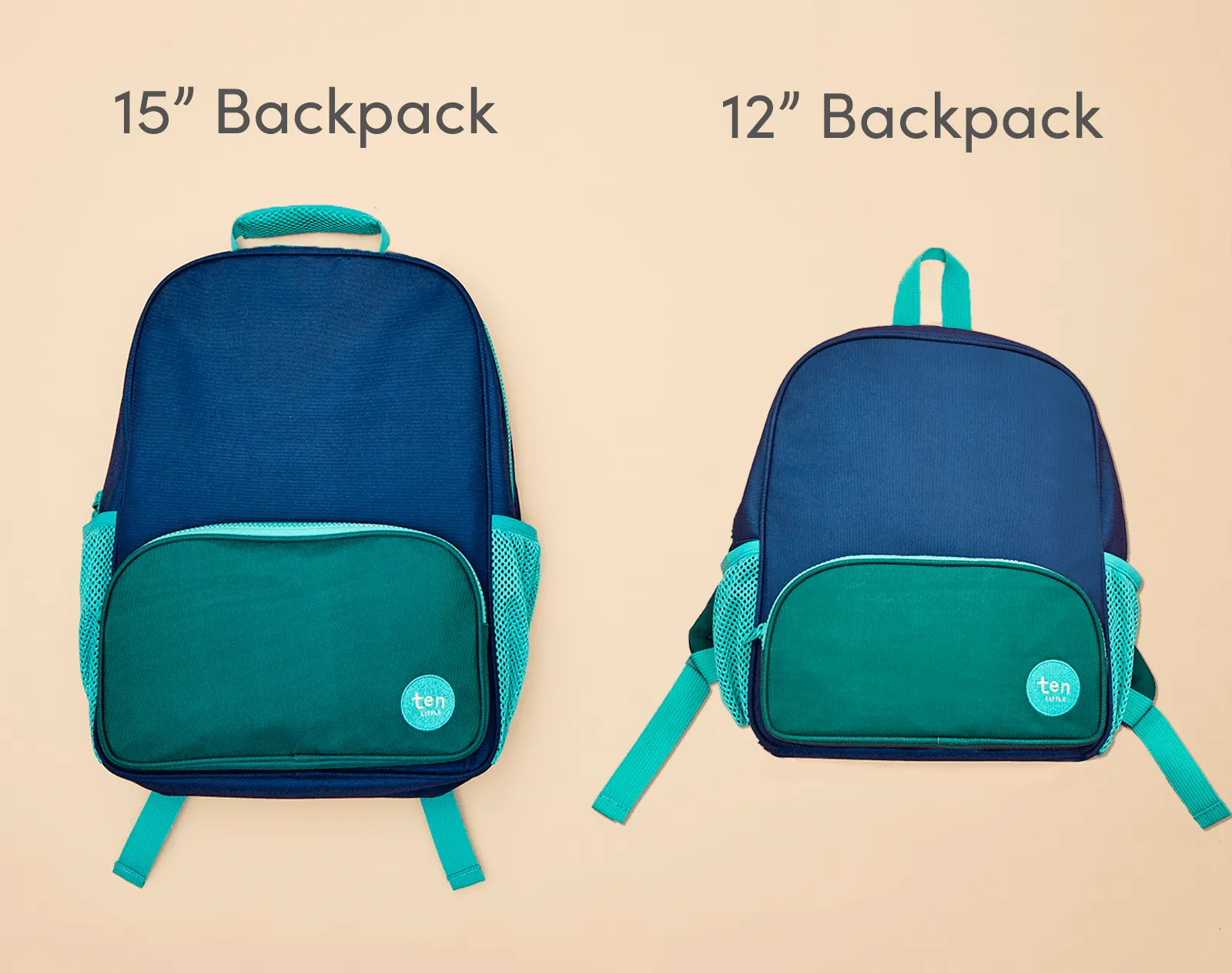 Recycled Backpack - 12 Inch