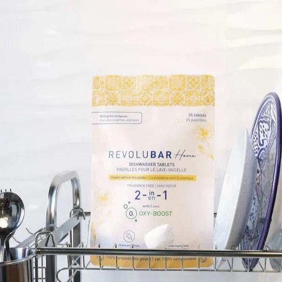 Revolubar Dishwasher Detergent Tablets