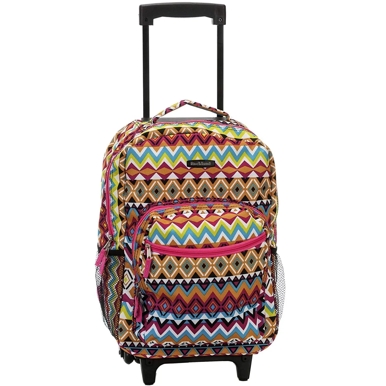 Rockland Double Handle Rolling Backpack | Tribal