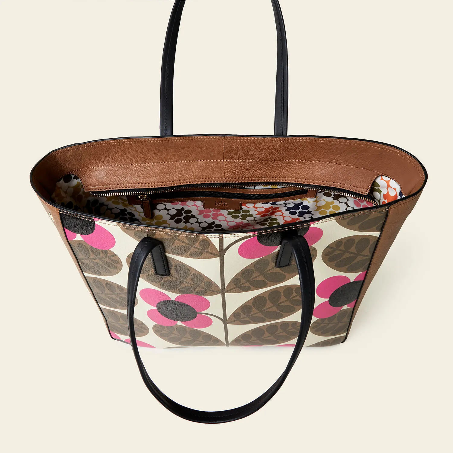 Rosalind Tote - Botanica Bloom Chestnut