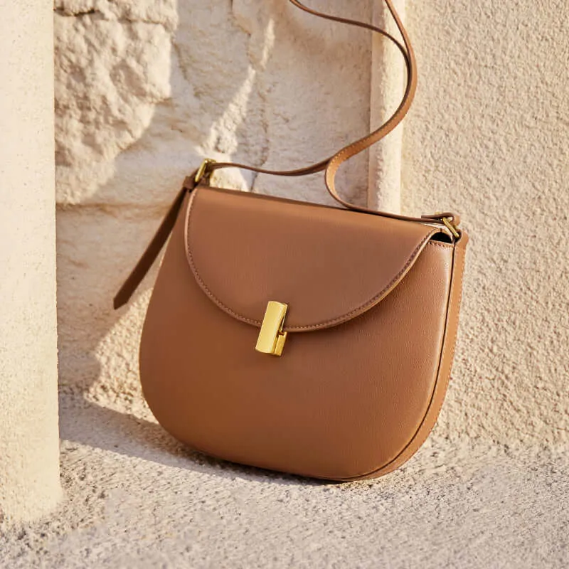 Saddle Leather Crossbody Bag