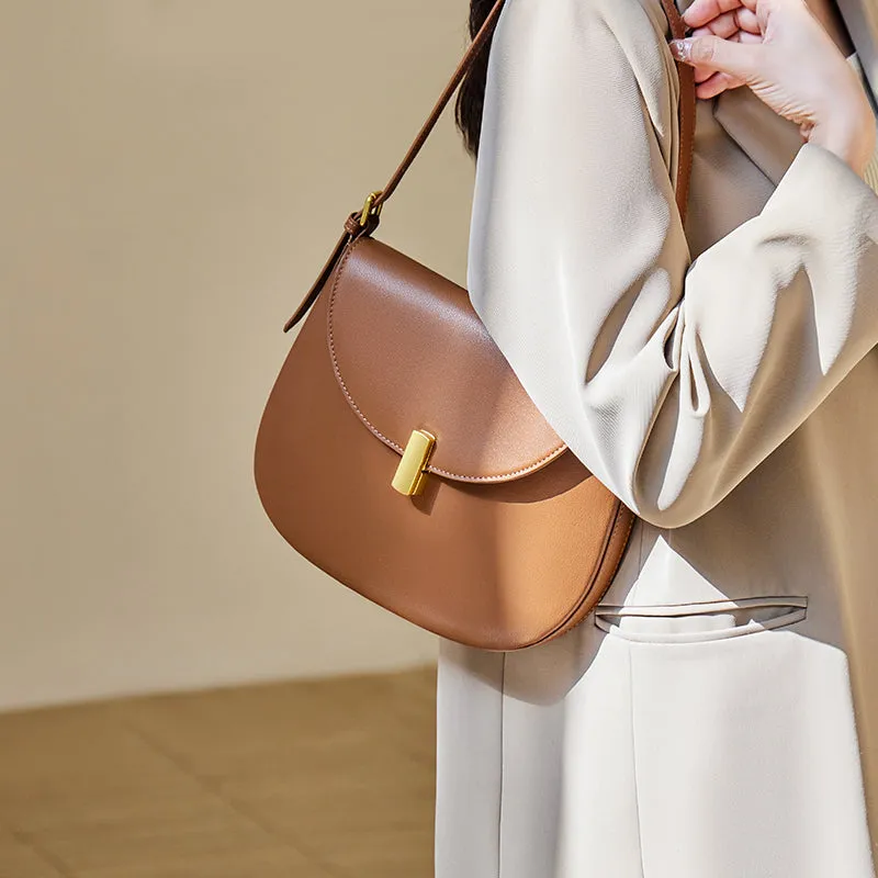 Saddle Leather Crossbody Bag