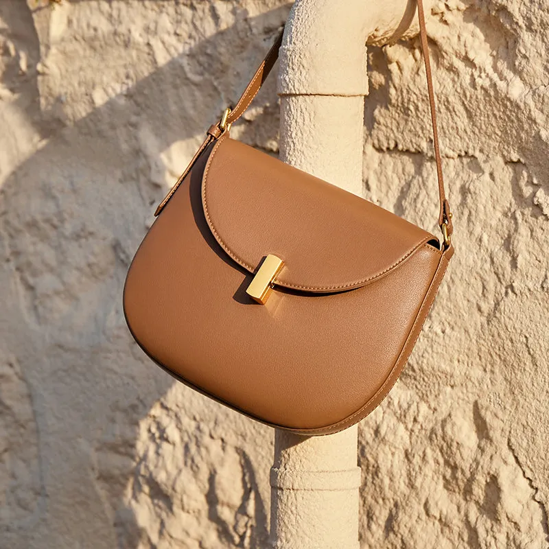 Saddle Leather Crossbody Bag