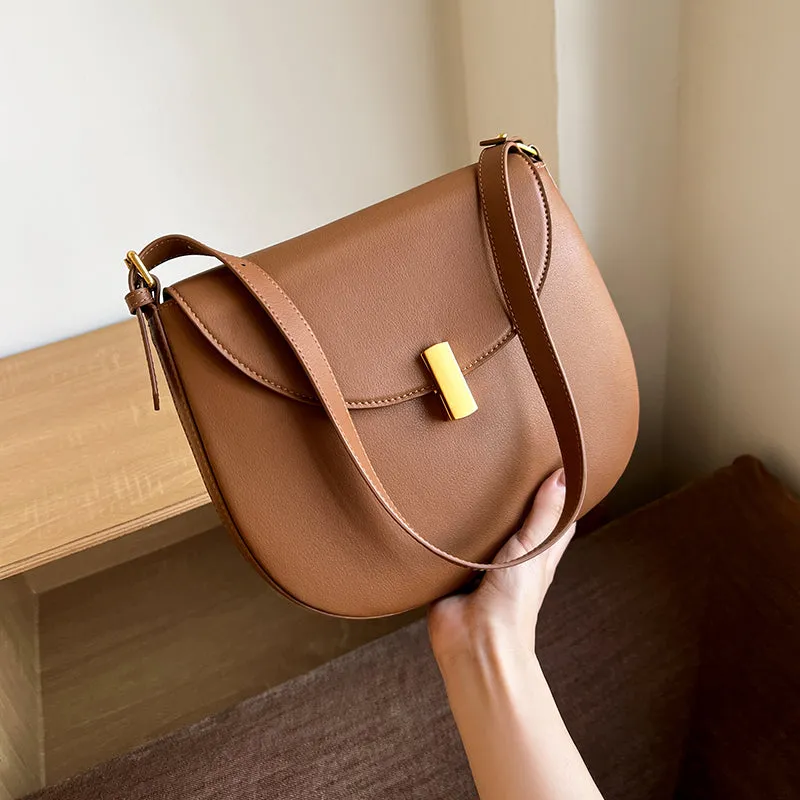 Saddle Leather Crossbody Bag