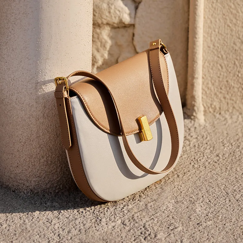 Saddle Leather Crossbody Bag