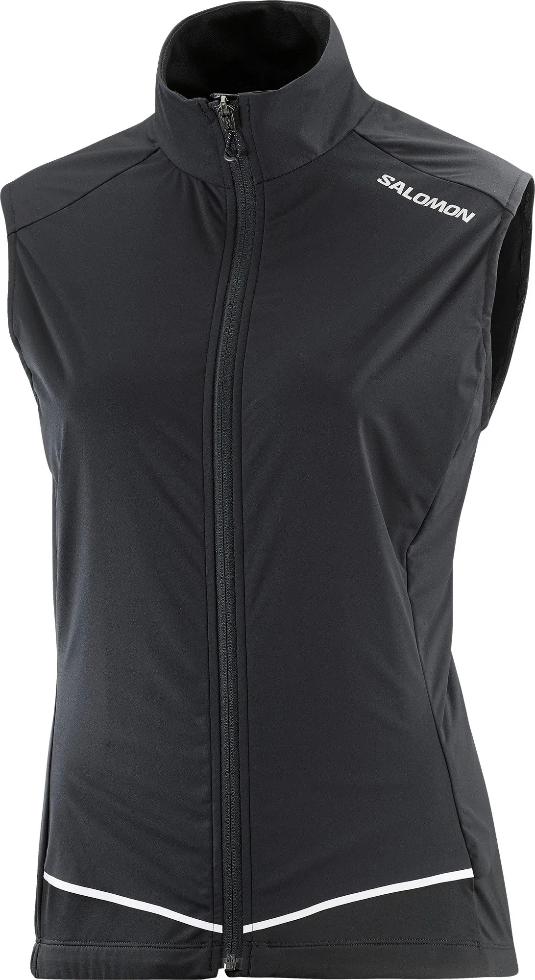 Salomon Women&#x27;s Light Shell Vest Deep Black | Buy Salomon Women&#x27;s Light Shell Vest Deep Black here | Outnorth