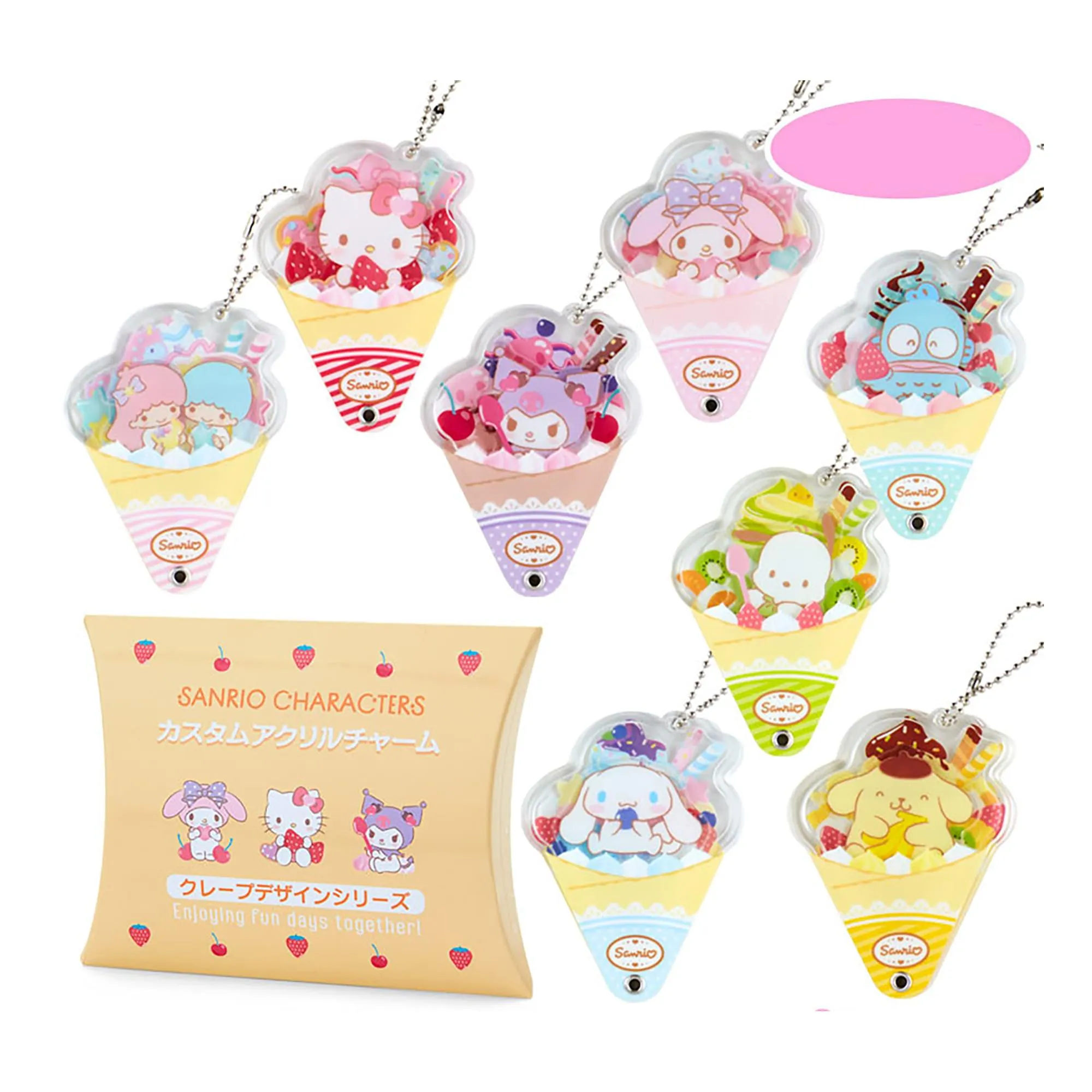 Sanrio Acrylic Ice Cream Charm | One Random