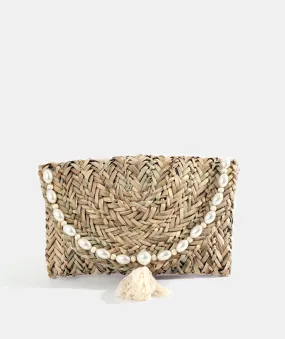 Santander Clutch Bag - Natural