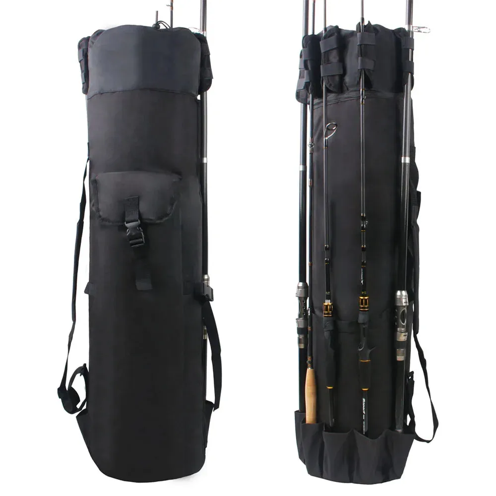 Shaddock Fishing Portable Multifunction Nylon Fishing Bags Fishing Rod Bag Case