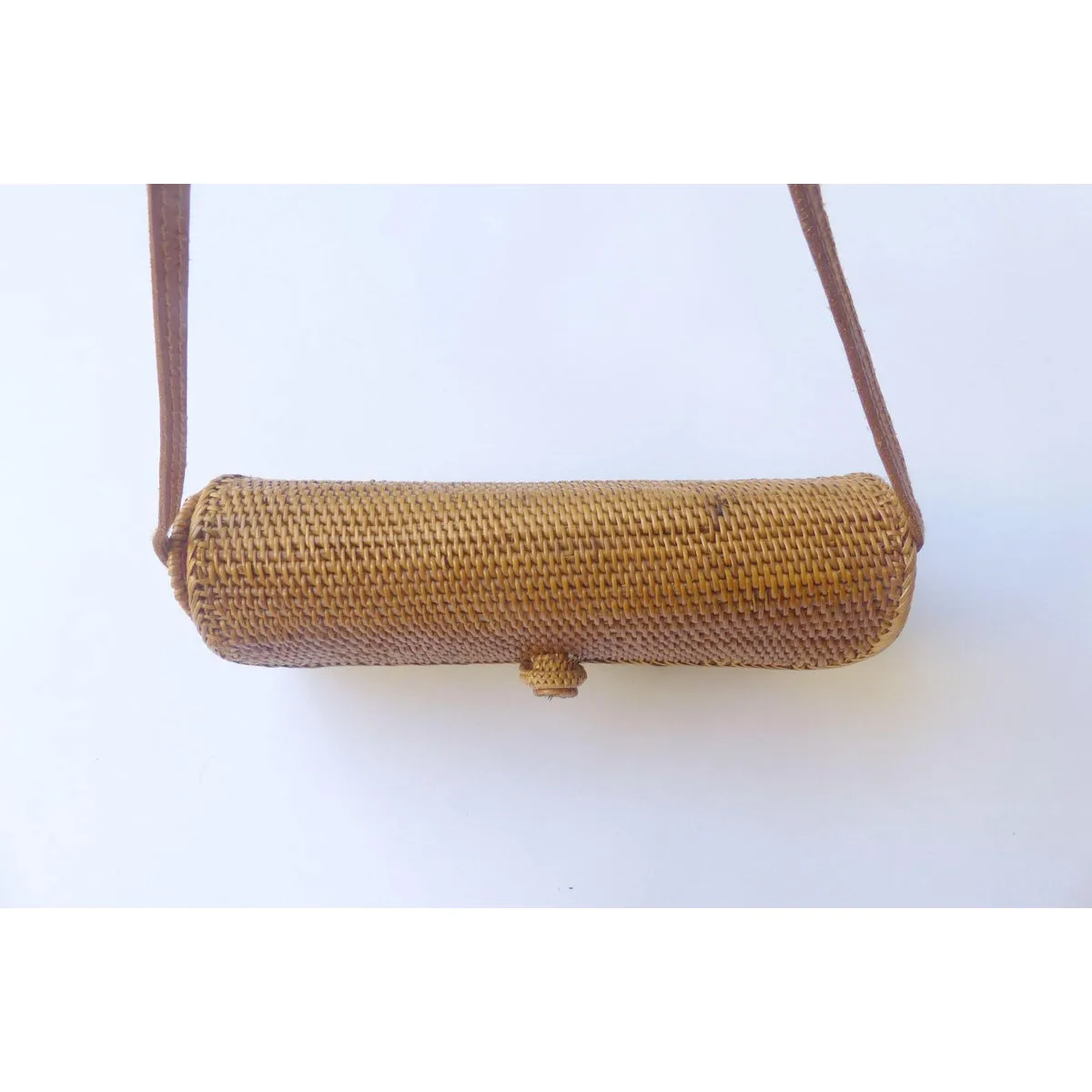 Shoulder Clutch Wicker Basket Bag