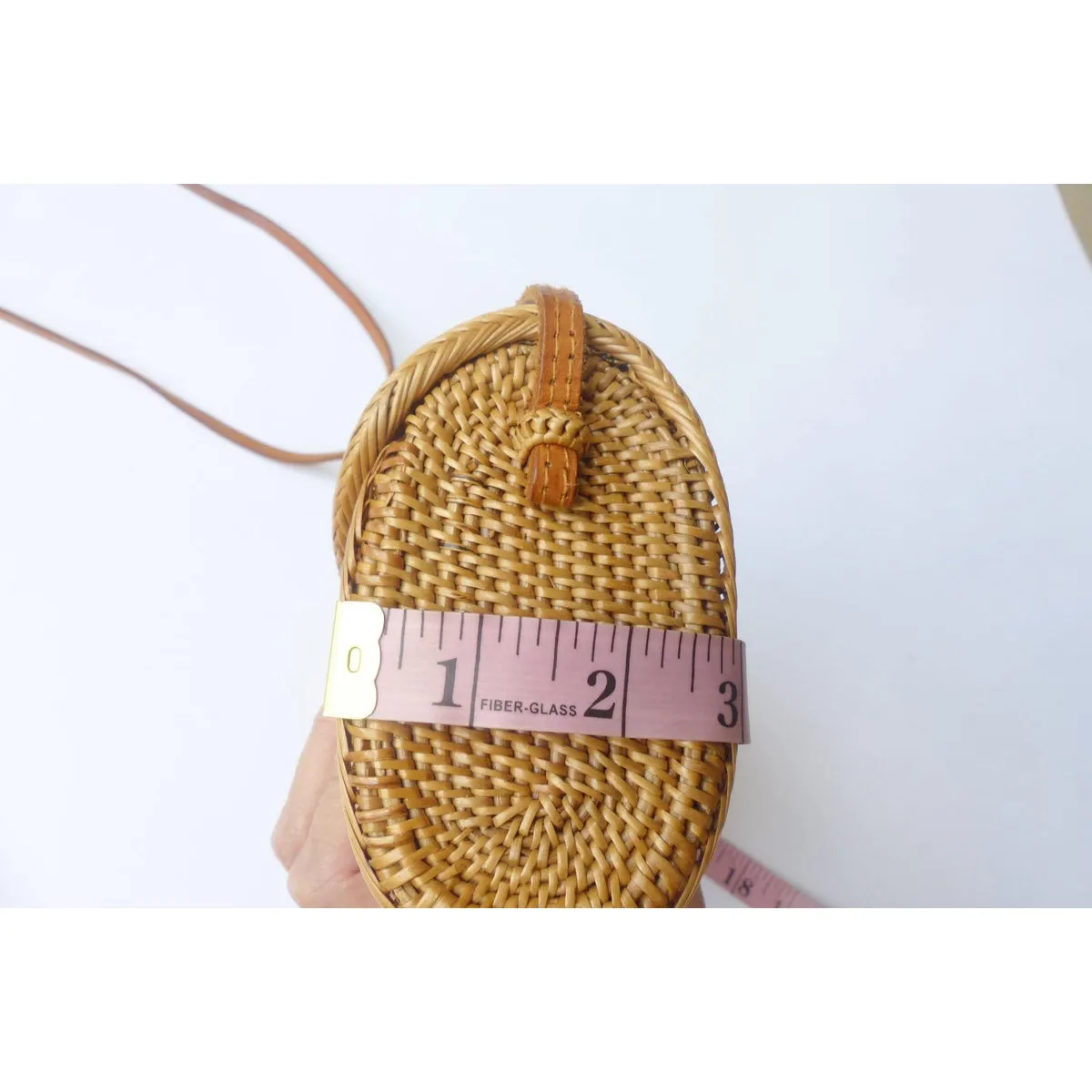 Shoulder Clutch Wicker Basket Bag