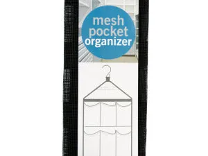 Six Pocket Hanging Mesh Organizer