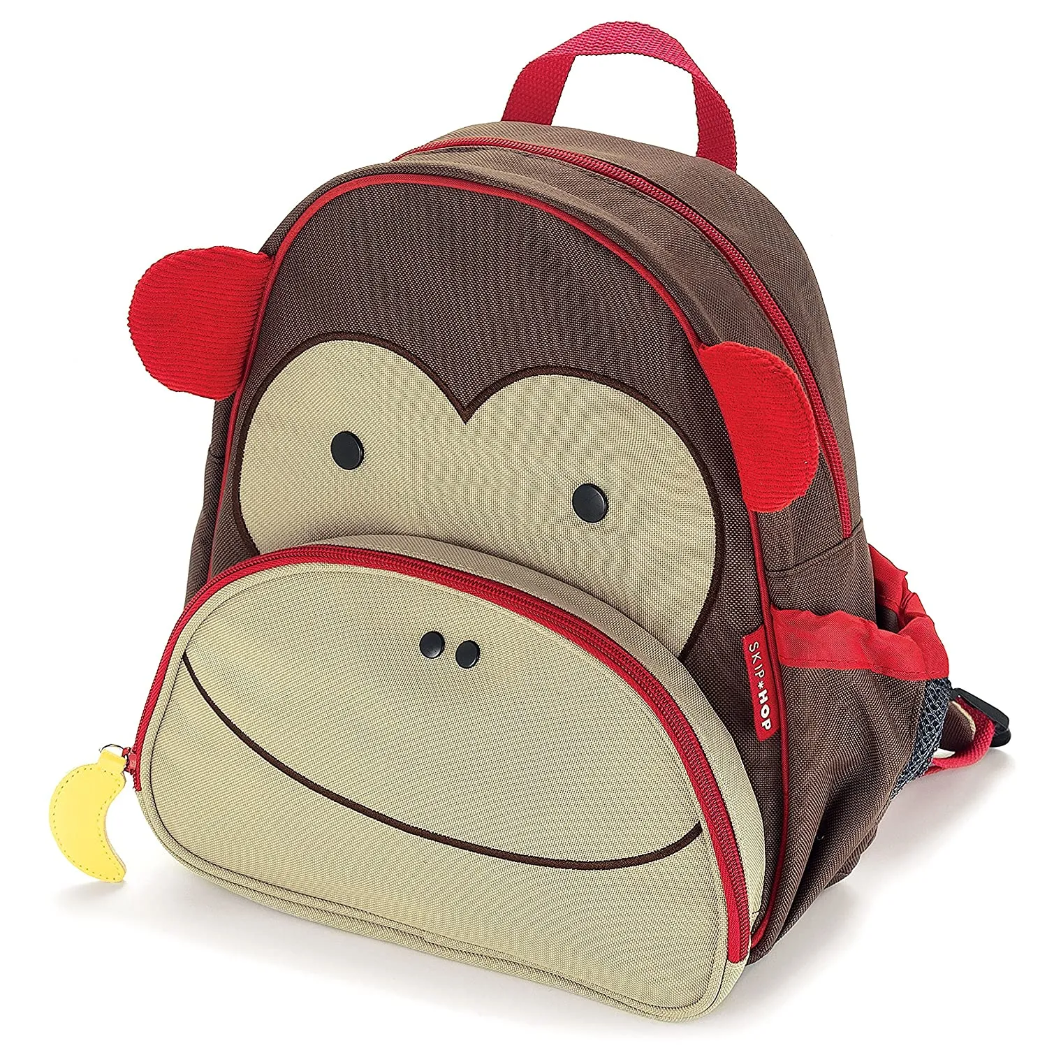 Skip Hop Zoo Little Kid Backpack, Monkey for Kids Ages 3-6 Years