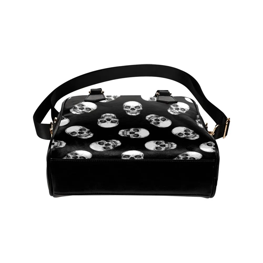 Skulls Shoulder Handbag