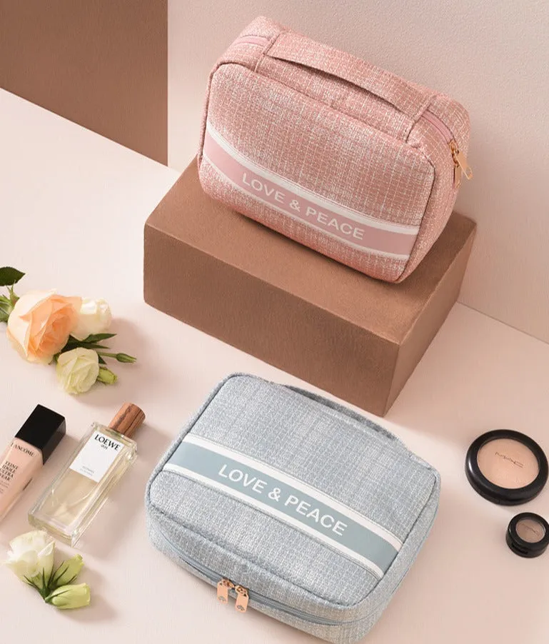 Small fragrance square bag small travel portable cosmetic bag women's storage