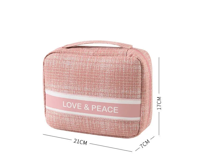 Small fragrance square bag small travel portable cosmetic bag women's storage